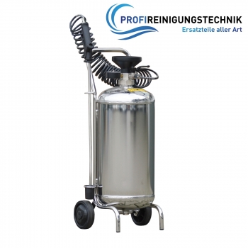 Vorsprühgerät mit Druckbehälter Edelstahl AISI 304,V2A